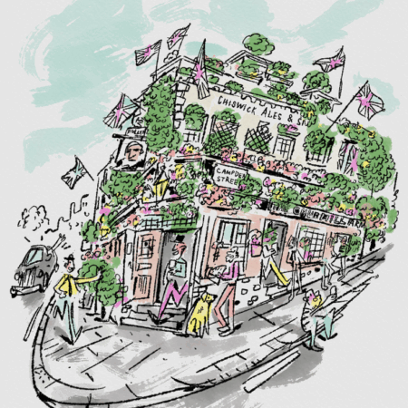 Churchill Arms, London (8" x 10" Print)